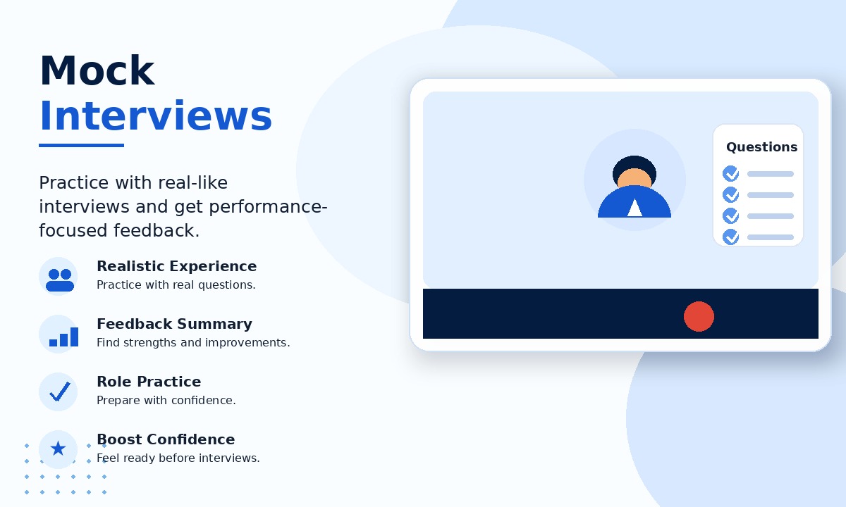 Mock interview visual